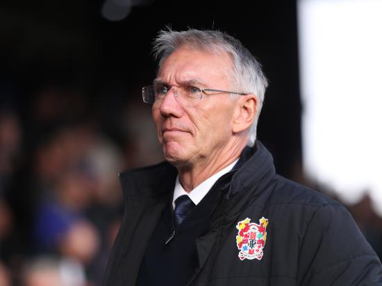Nigel Adkins lauds first-half ‘grit and desire’ as Tranmere overcome Harrogate
