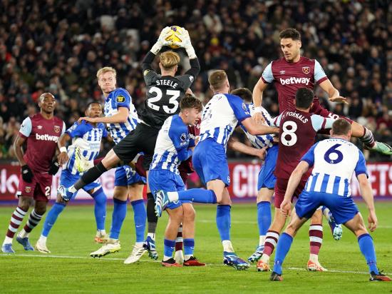West Ham and Brighton serve up stalemate