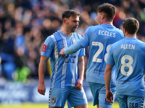 Matty Godden bags brace as Coventry hit Oxford for six in FA Cup third round