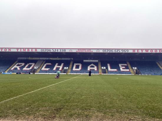 Rochdale get back to winning ways with victory over Kidderminster