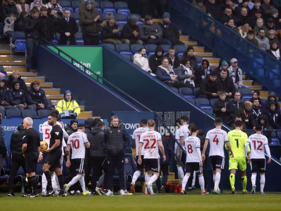 Bolton-Cheltenham abandoned after fan suffers medical emergency in the crowd