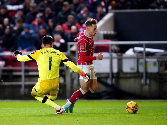 Tommy Conway nets winner as Bristol City dump West Ham out of FA Cup