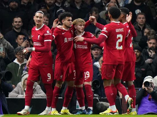 Liverpool hold off late Fulham charge to reach Carabao Cup final