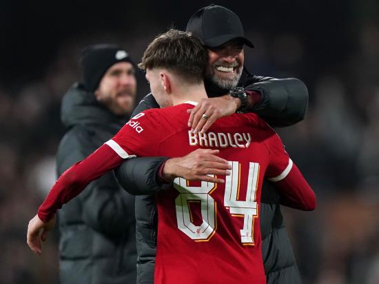 Jurgen Klopp says Liverpool matched Fulham’s desire to reach Carabao Cup final