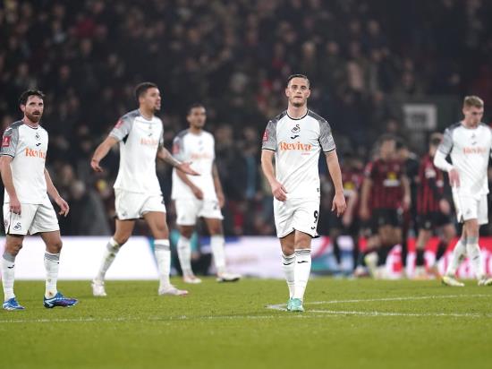 Luke Williams accepts blame for Swansea’s FA Cup humbling at Bournemouth