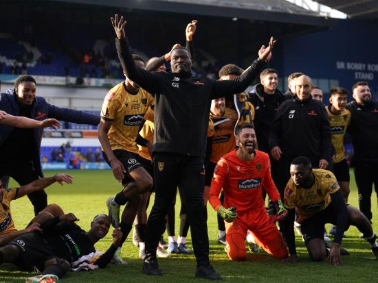 George Elokobi always believed Maidstone were capable of causing an FA Cup upset