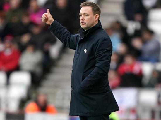 Sunderland boss Michael Beale hoping to put ‘difficult few weeks’ behind him