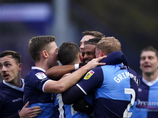 Wycombe fight back from two goals down to earn draw against 10-man Fleetwood