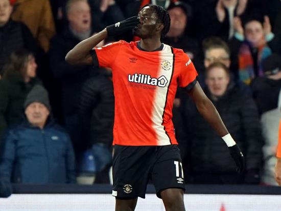 Luton move out of the relegation zone with thumping victory against Brighton