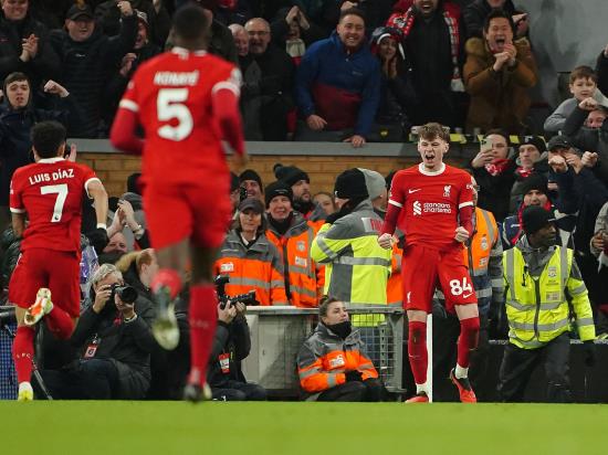 Conor Bradley stars as Liverpool brush aside Chelsea to restore five-point lead