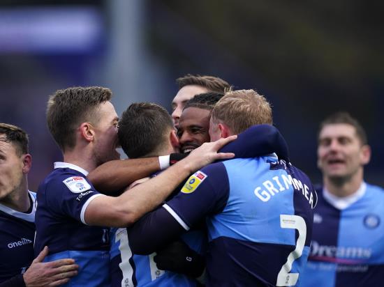Wycombe end winless run with victory at Cheltenham