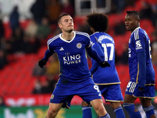 Patson Daka and Jamie Vardy at the double as Leicester demolish sorry Stoke