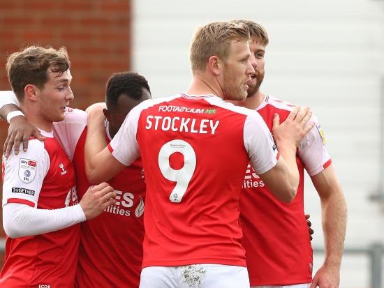 Fleetwood end winless run with victory over Port Vale