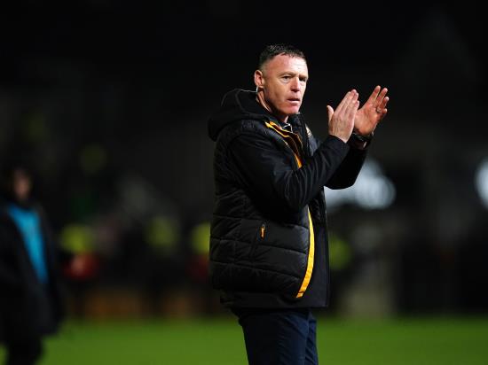 Graham Coughlan happy with Newport’s win over Swindon after ‘draining’ 10 days