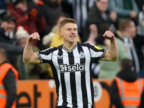 Harvey Barnes rescues point for Newcastle in St James’ Park thriller with Luton