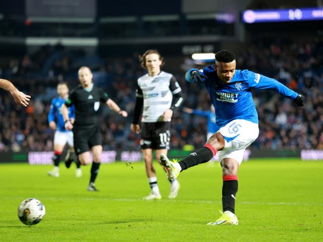 Oscar Cortes stars as Rangers book their place in Scottish Cup quarter-finals