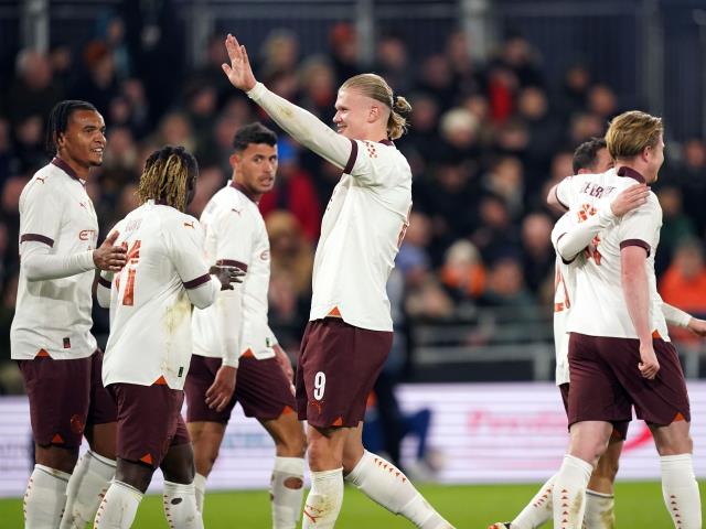 Erling Haaland scores five as Manchester City destroy Luton in FA Cup