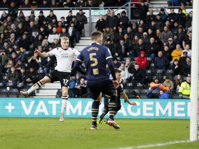 Dwight Gayle and Louie Sibley fire Derby to comfortable win over Port Vale