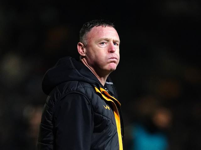Officials frustrate Graham Coughlan as Newport suffer agonising late loss