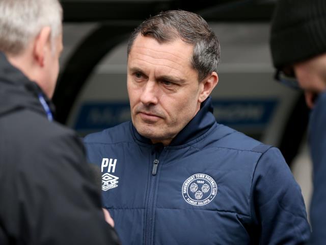 Paul Hurst breathes sigh of relief as Shrewsbury hold on for win at Port Vale