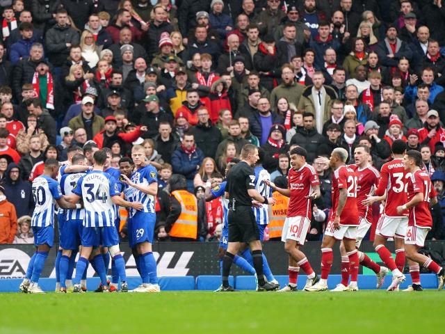 Brighton back to winning ways as Andrew Omobamidele own goal sinks Forest