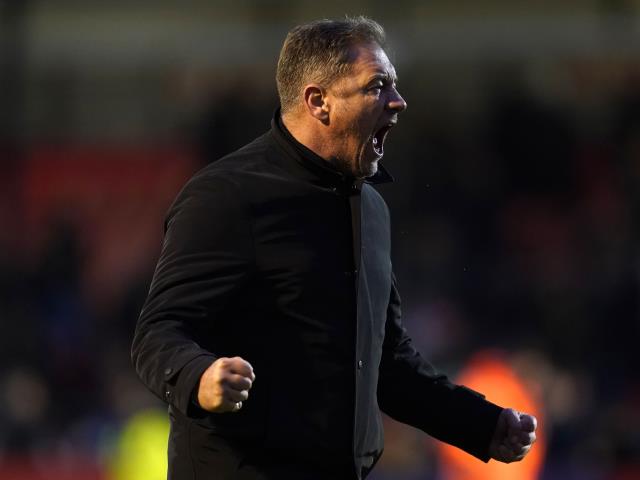 Crawley boss Scott Lindsey insists he has always had faith amid play-off push