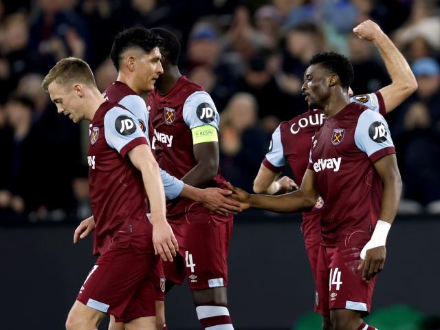 Mohammed Kudus bags brace as five-star West Ham ease to Europa League last eight