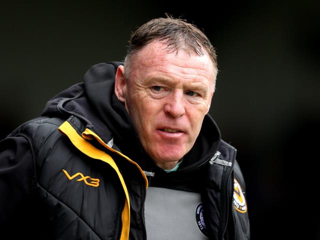 Graham Coughlan sees one step at a time as Newport improve play-off prospects