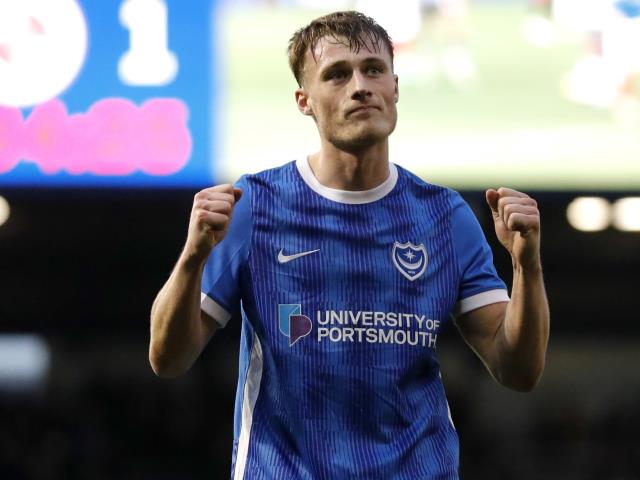 Owen Moxon opens Portsmouth account in style to earn draw with Derby