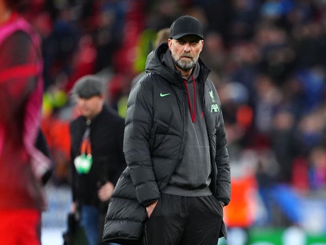 Jurgen Klopp says losing to Atalanta at Anfield a ‘low point’ for Liverpool