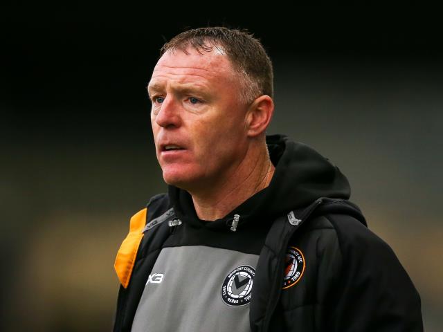 On our knees – Graham Coughlan says Newport have ‘run out of energy and ideas’