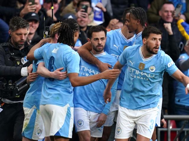 Bernardo Silva atones for midweek penalty miss as Man City reach FA Cup final