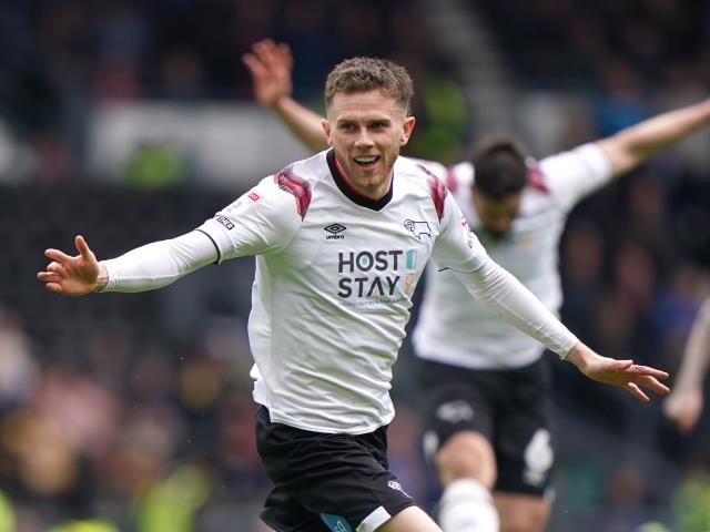 Derby promoted back to the Championship after win over Carlisle