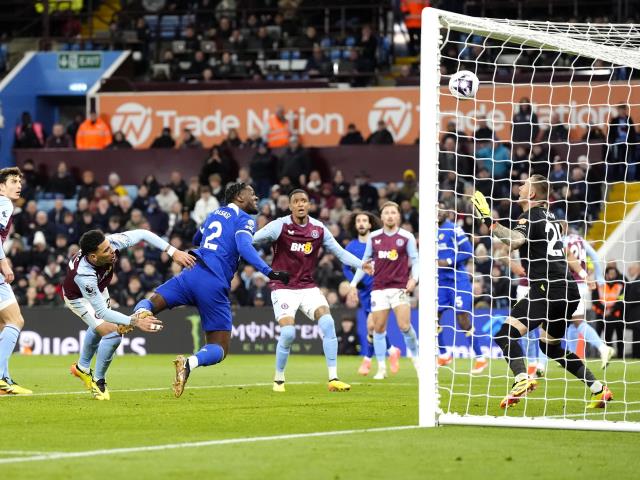 Chelsea denied stunning comeback after VAR rules out Axel Disasi winner at Villa