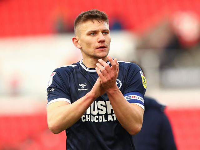 Jake Cooper’s late header earns Millwall victory over Plymouth
