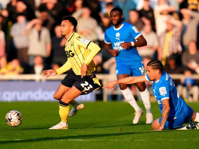 Oxford claim slender first-leg advantage over Peterborough in play-offs