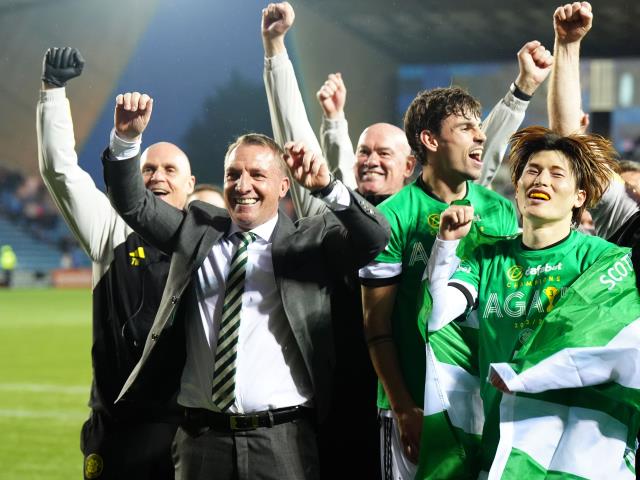 Brendan Rodgers proud of how Celtic dealt with pressure during title race