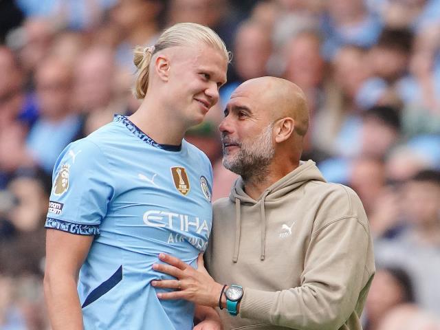 Erling Haaland’s mental strength impresses Manchester City boss Pep Guardiola