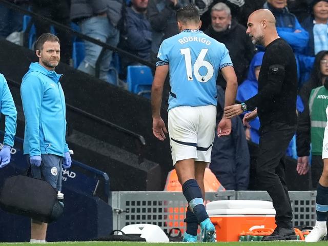 Rodri facing long lay-off and will need surgery – Pep Guardiola