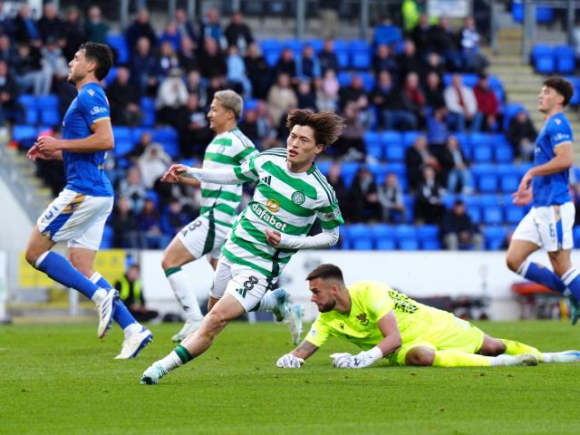 Kyogo Furuhashi scores brace as Celtic thrash sorry St Johnstone