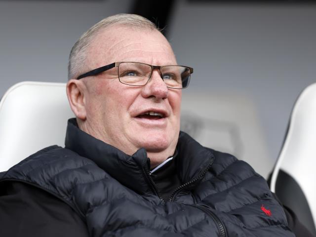 Steve Evans ready for a party after ending away-day jinx