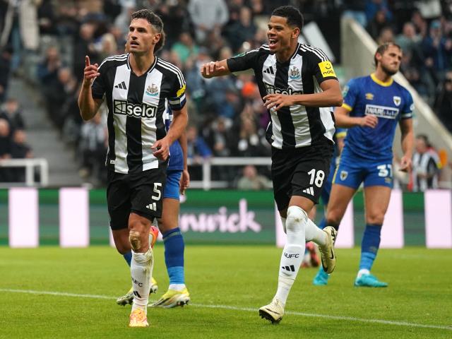 Fabian Schar spot-on as Newcastle ease past AFC Wimbledon