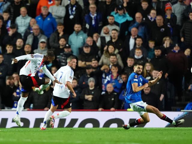 Rangers suffer heavy Europa League defeat at home to Lyon