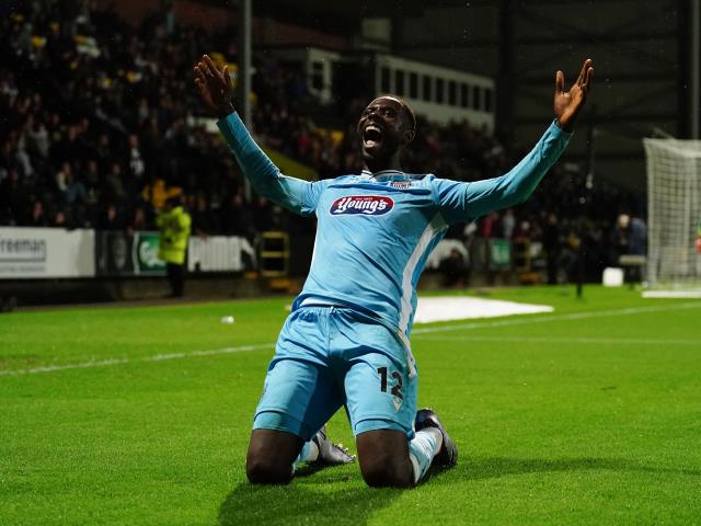 Mani Dieseruvwe nets hat-trick as Hartlepool beat Sutton in seven-goal thriller