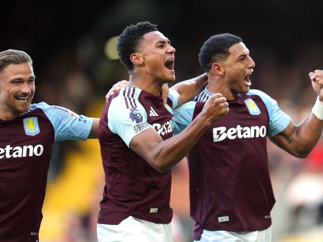 Aston Villa come from behind to win at Fulham