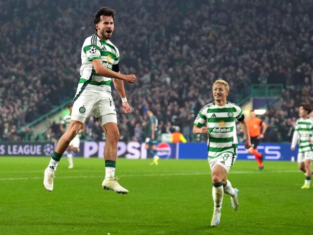 Celtic upset RB Leipzig as Nicolas Kuhn steals the show