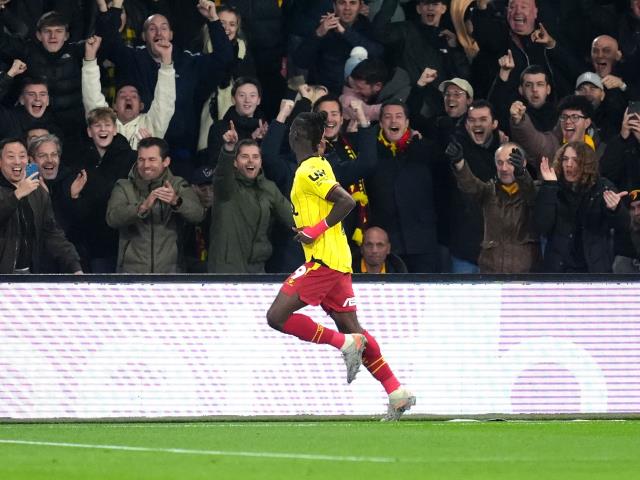 Vakoun Bayo fires Watford to victory over Oxford as Hornets climb to fourth