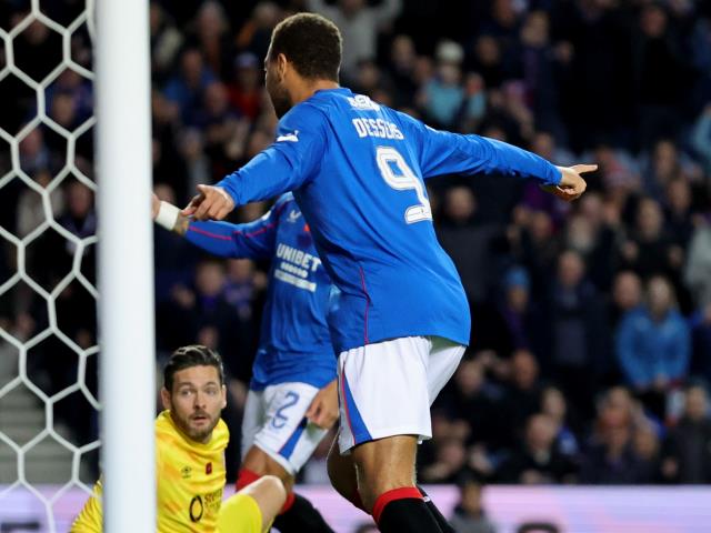 Cyriel Dessers scores once again as Rangers limp to victory against Hearts