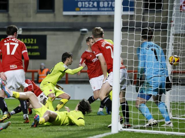 Ethan Chislett scores late winner for leaders Port Vale at struggling Morecambe