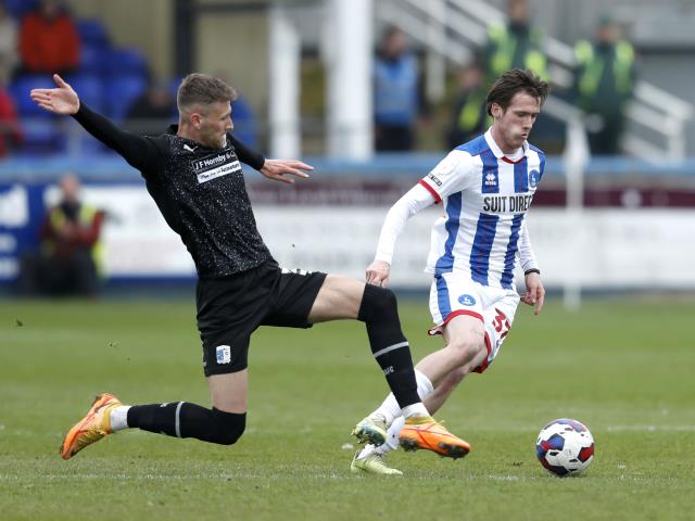 Hartlepool overcome early Daniel Dodds dismissal to earn Eastleigh point